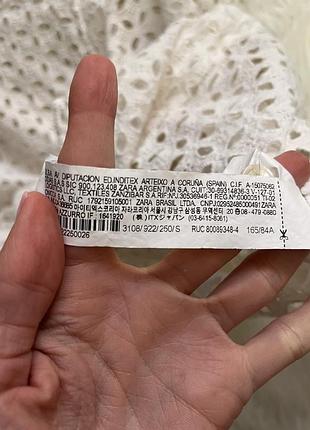 Блуза zara размер s 4