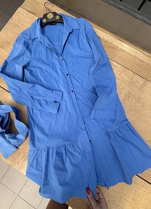 Сукня-сорочка zara l 2