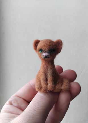 Игрушки из шерсти валяные