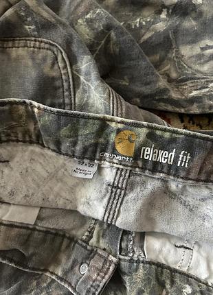 Carhartt джынсы (камо, realtree) 5