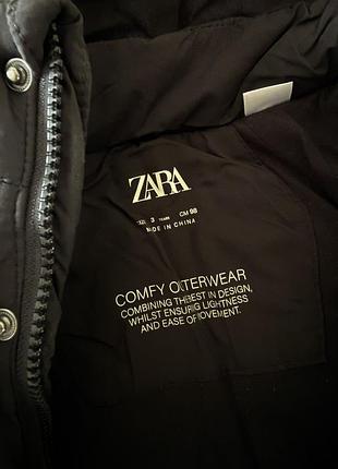 Куртка zara пуховик 98 4