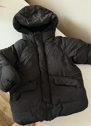 Куртка zara пуховик 98