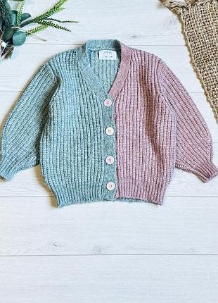 ❄️кардіган zara  на 8/9 р ціна -250 г❄️ д-50 см рукав від ворота-51 см ширина-44 см