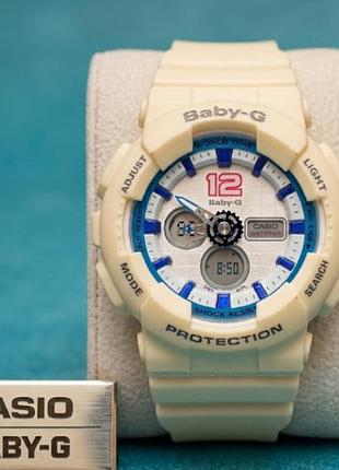 Женские спортивные часы casio baby-g ba-110 – стильный и надежный аксессуар в массивном противоударном корпусе.(японский механизм, таиланд)