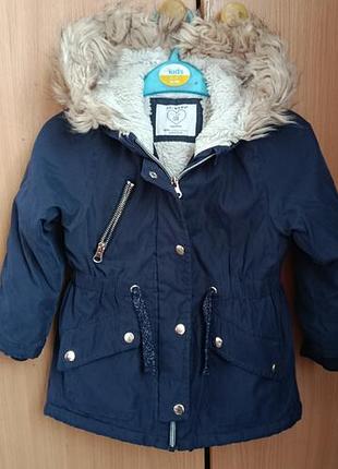 Куртка дівчинка+шапка
