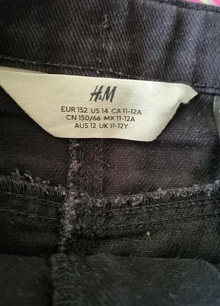 Джинсовая юбка карго h&amp;m р152 2