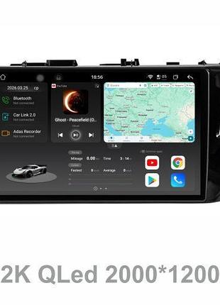 Штатна магнітола soundbox s8 pro 2k-1033 для toyota corolla 2013-2018/ auris 2013-2018 з adas / carplay / 4g / dsp-dts 5.1 /