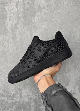 Nike air force 1 low "independence day" black 4