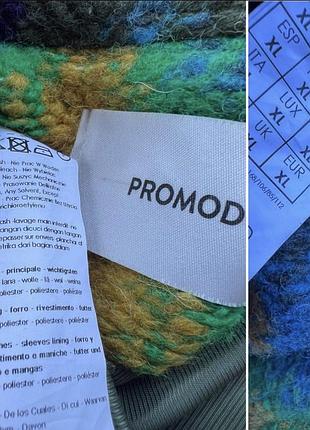 Шерсть,пальто под пояс,promod 3