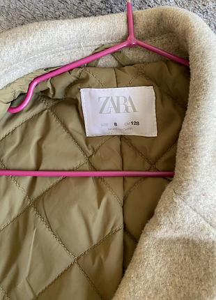 Пальто плащ zara 128 4