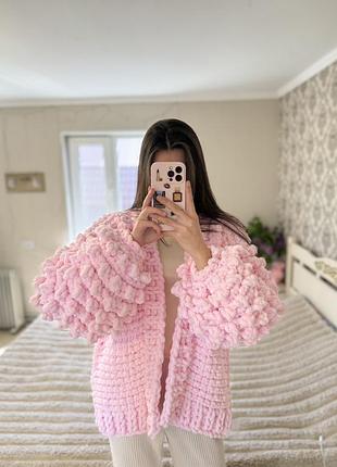 Кардиган плюшевий