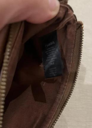 Шкіряний гаманець fossil 7