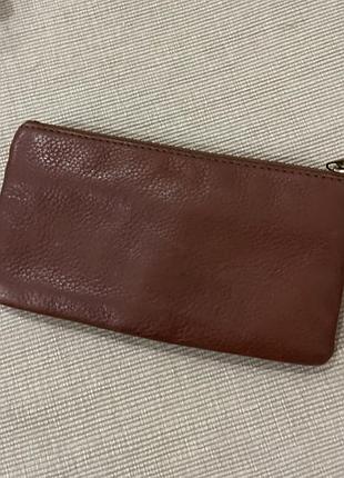 Шкіряний гаманець fossil 2