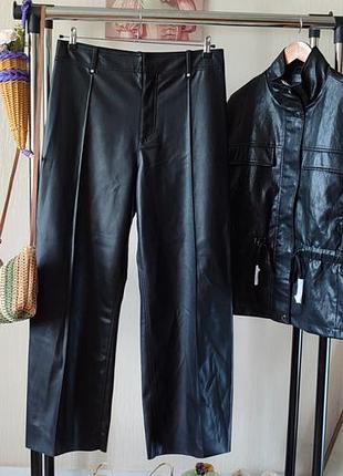 Штани екошкіра zara 5