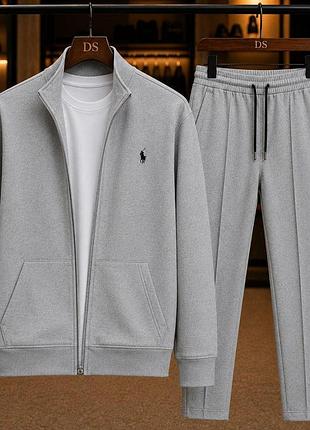 Спортивний костюм чоловічий polo ralph lauren, худі та штани, білий
