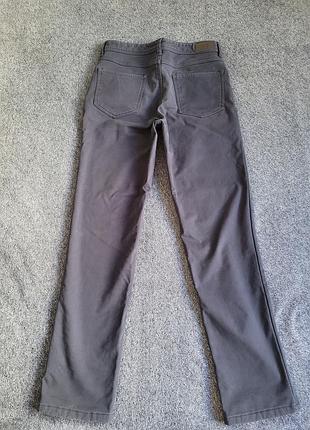 Утепленные подростковые брюки 29 размер 2
