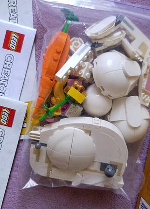 Конструктор lego creator 31133: заяц, попугай, тюлень 4