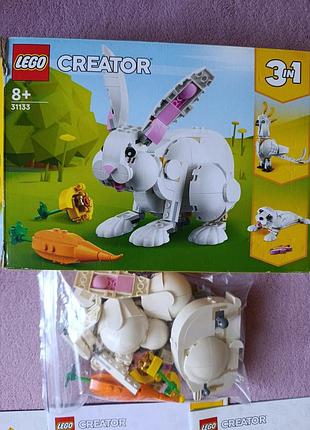 Конструктор lego creator 31133: заяц, попугай, тюлень 3