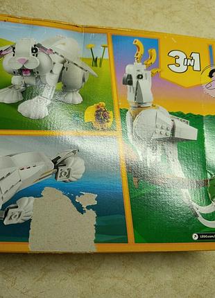 Конструктор lego creator 31133: заяц, попугай, тюлень 6
