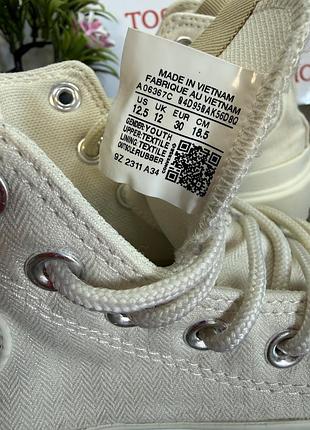 Оригинальные кеды ботинки converse высокие 3