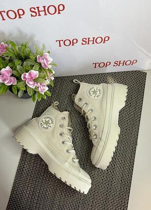 Оригинальные кеды ботинки converse высокие 6
