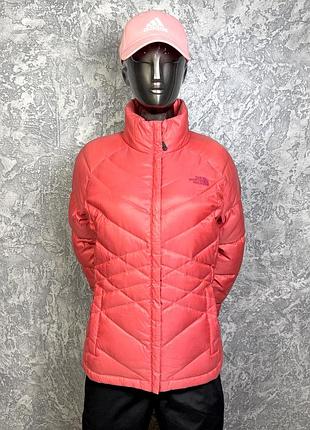 The north face 550 куртка пуховик m размер женская стеганая