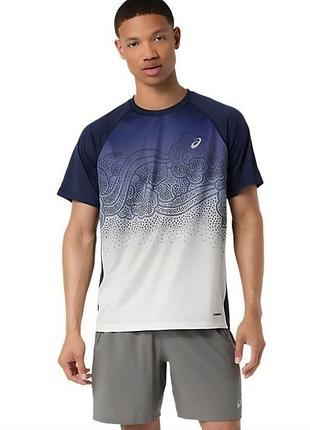 Футболка мужская asics road fade ss top