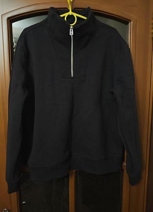 H&m р. m чоловіча чорна кофта 3
