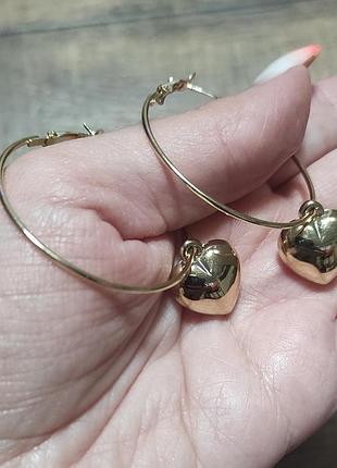 Сережки серця 2