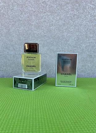 Туалетна вода чоловіча chanel egoiste platinum, 100 ml