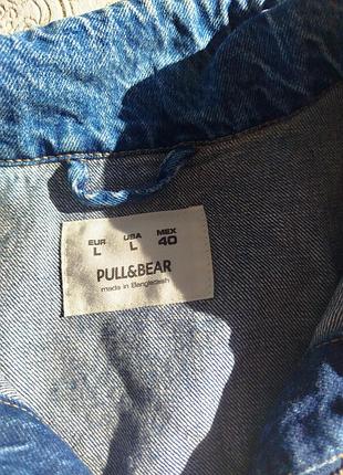 Продам джинсову куртку pull&bear 3
