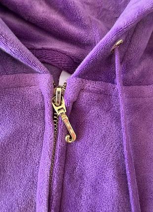 Велюрова кофта на молніі juicy couture 3