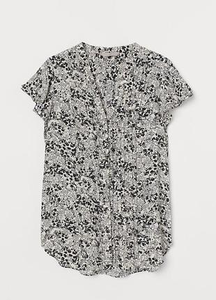 Блуза принт h&m 5