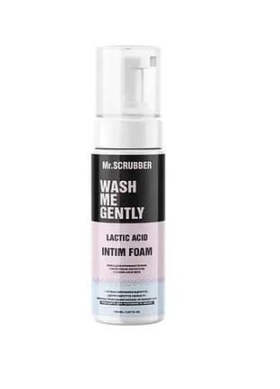 Пенка для интимной гигиены mr scrubber wash me gently 150 мл daily skin care