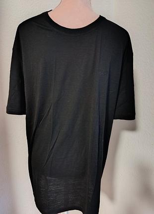 Мужская термофутболка icebreaker 100% merino wool xxl оригинал черная из шерсти мериноса