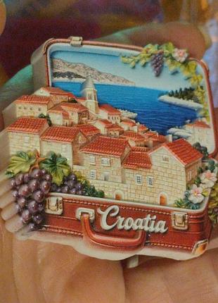 Магніт на холодильник сувенір хорватія croatia