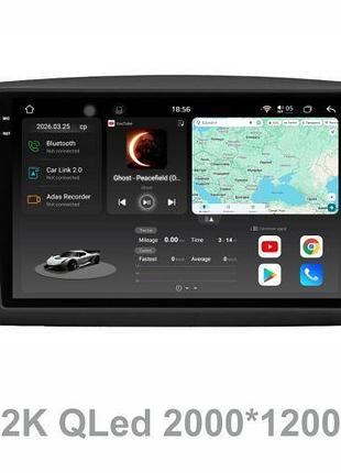 Штатна магнітола soundbox s8 pro 2k-9337 для jeep grand cherokee 2004-2007 з carplay /4g/ dsp-dts 5.1 / круговий огляд 360°