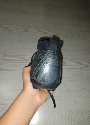 Бутси чоловічі nike mercurial чорні, розмір 37.5