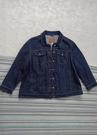 Котоновий піджак джинсовий c&a made to last c & a куртка джинсова джинсовая пиджак котоновый