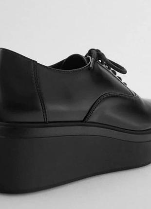 Крутые броги на платформе zara 🤖 3