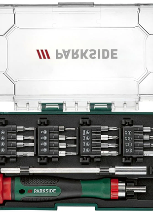 Набір прецизійних викруток parkside з магнітним подовжувачем і бітами wws-pss18-h01 18 предметів