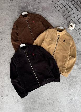 Мужская вельветовая куртка polo ralph lauren