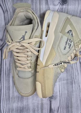 Off-white x air jordan 4 retro 3