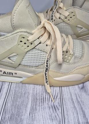 Off-white x air jordan 4 retro 5