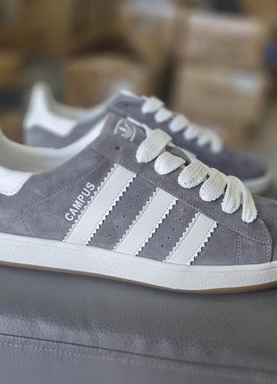 Замшевые кроссовки adidas campus 3