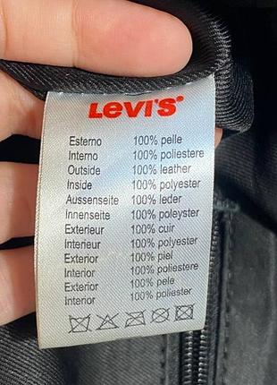 Велика шкіряна сумка levi’s 7