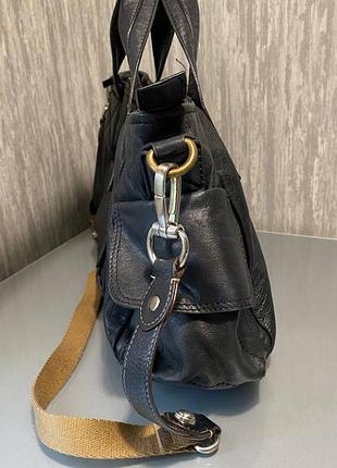 Велика шкіряна сумка levi’s 4