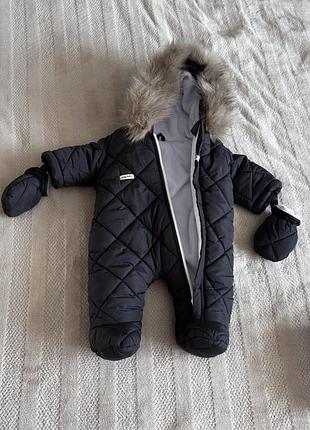 Дитячий зимовий комбінезон mag baby  “pooh”  62 розмір
