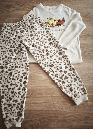 Теплая пижама primark 2