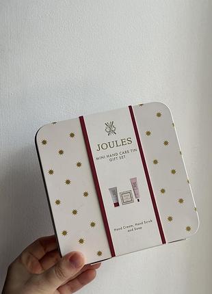 Подарунковий набір для догляду за руками joules mini hand care tin gift set